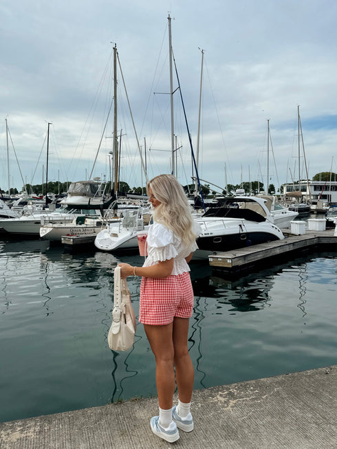 Starry Eyed Shorts // Red